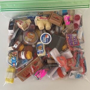 Assorted Mini Brands Fill the Fridge Play Food Set Choose 6!